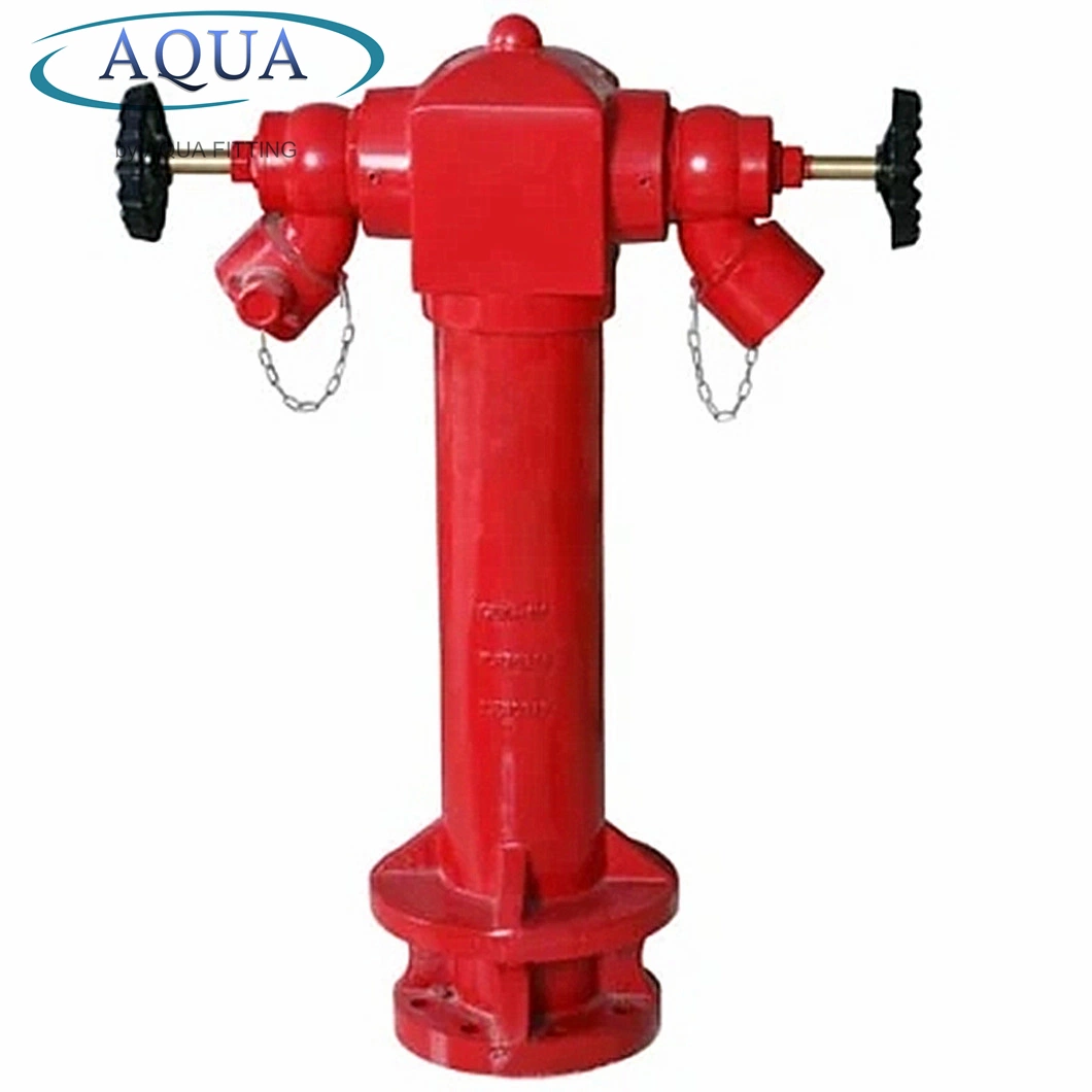 DN100 Overground Type Outdoor Fire Hydrant Ductile Cast Iron