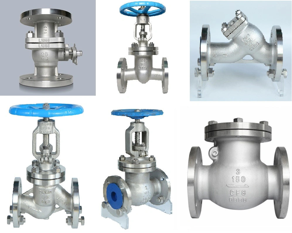 ANSI Class 150 Investment Casting Fire Safe Anti Static Wcb/CF8/CF8m Flange Ball Valve